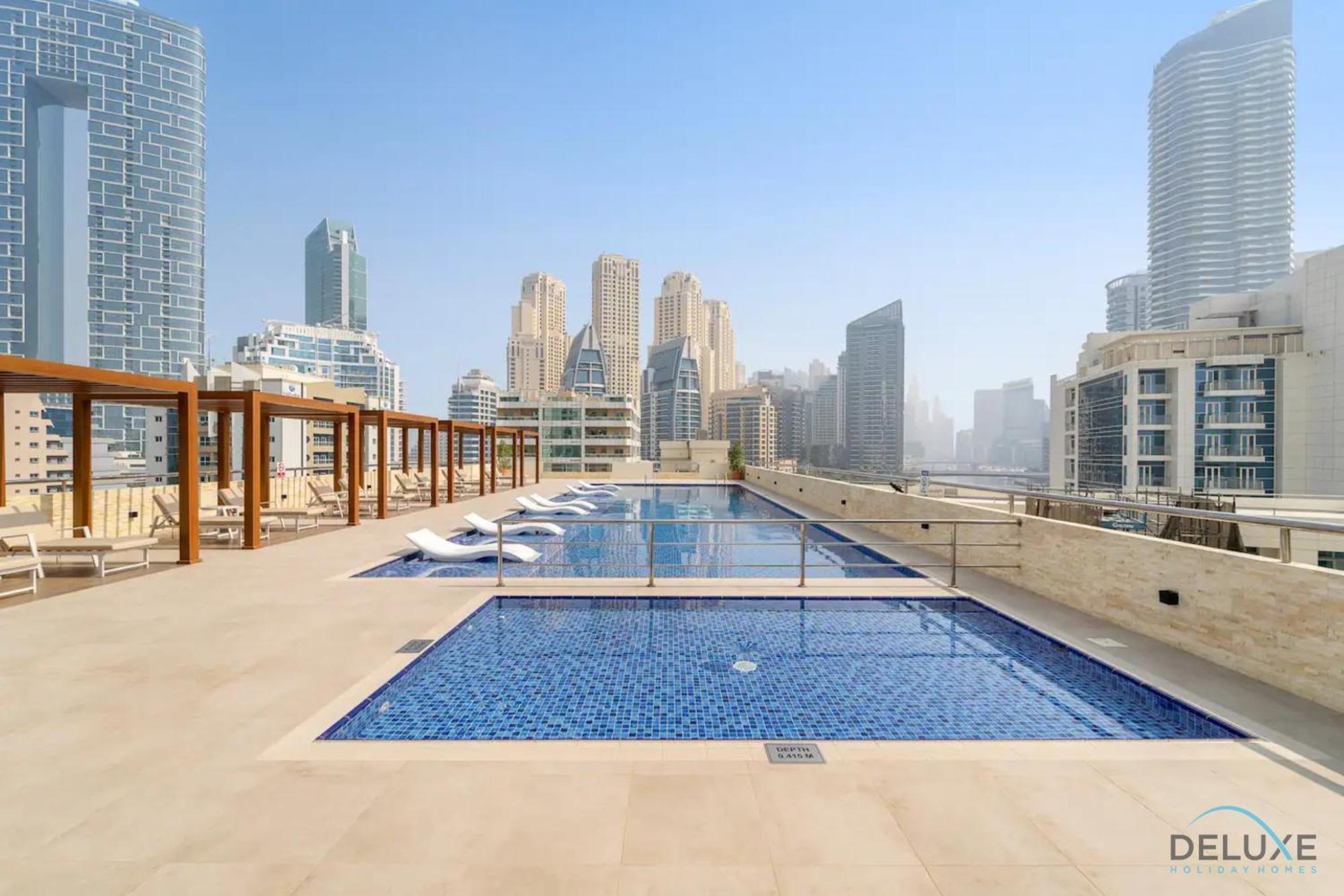 Apartment Marina View 2br At Dec Towers 2, Marina By Deluxe Dubai
