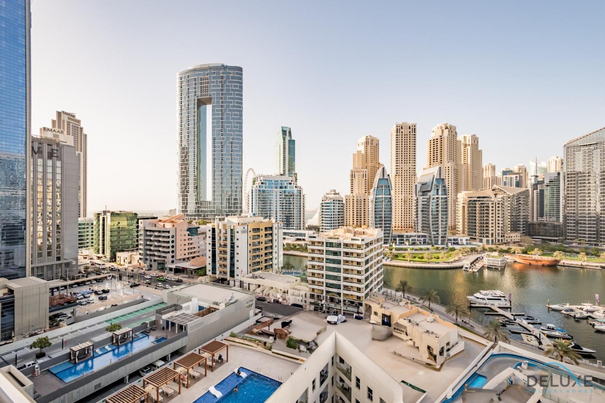 Marina View 2br At Dec Towers 2, Marina By Deluxe