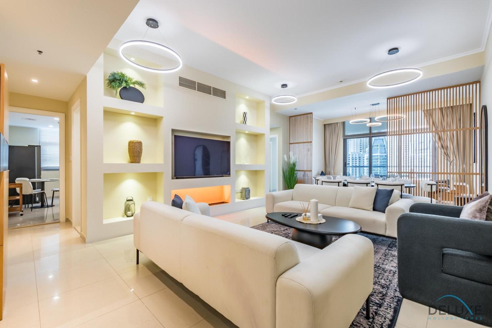 Apartment Marina View 2br At Dec Towers 2, Marina By Deluxe Dubai